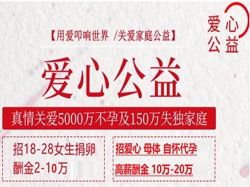 博湖捐卵助孕生子 爱心志愿者招募